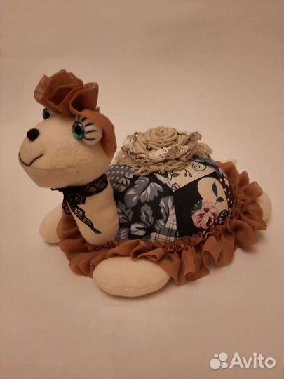 Черепашка.Текстильная.Интерьерная