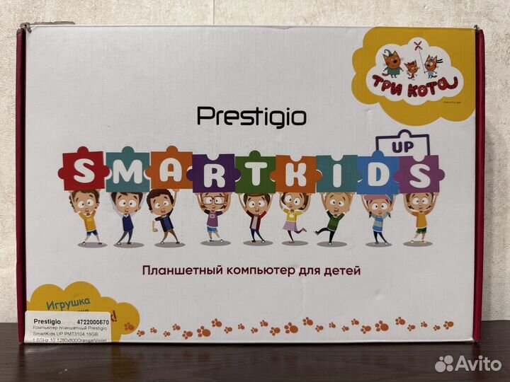 Новый детский планшет prestigio smartkids