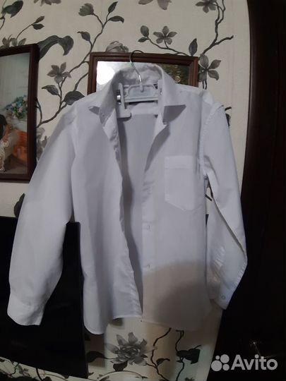Рубашка белая для мальчика