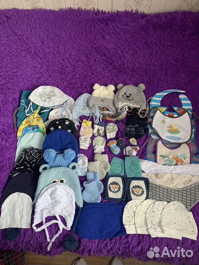 Вещи на мальчика с 0 и до 1,5 лет