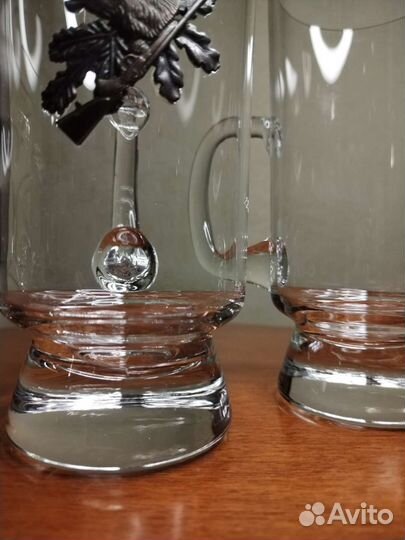 Бокалы, стаканы, рюмки Богемия Чехословакия