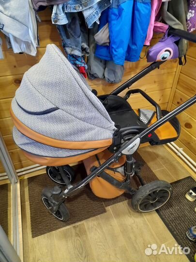 Коляска anex sport 2 в 1, 3 в 1 нужен ремонт
