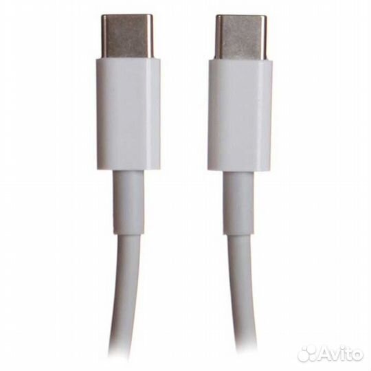 Кабель USB-C(m) -C(m) 25см белый Red Line #379475