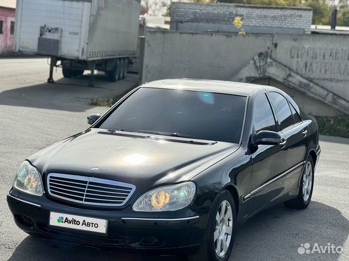 Mercedes-Benz S-класс 3.2 AT, 1999, 250 000 км