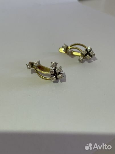 Бриллиантовые серьги