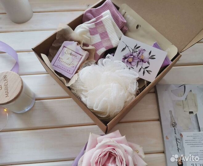 Милый подарок на день рождения, бокс подруге