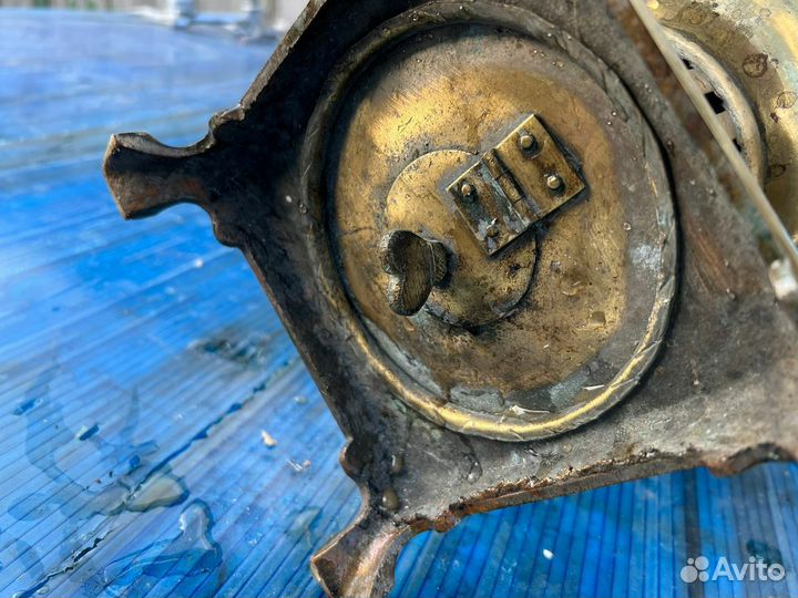 Самовар на дровах медный