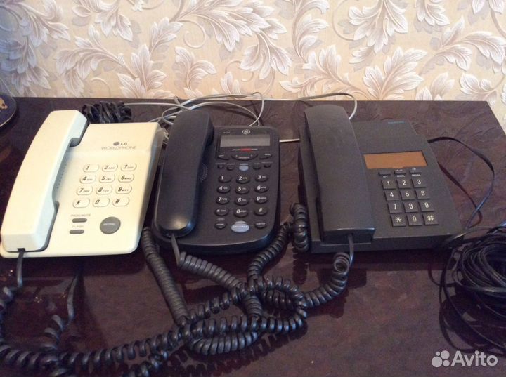 Телефонные аппараты б/ у светлый аппарат продан