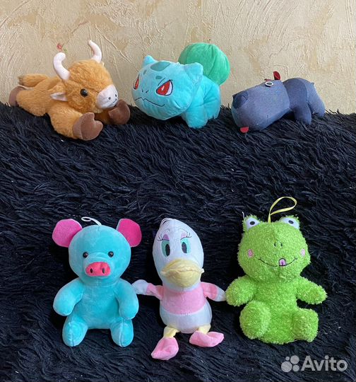 Мягкие игрушки новые