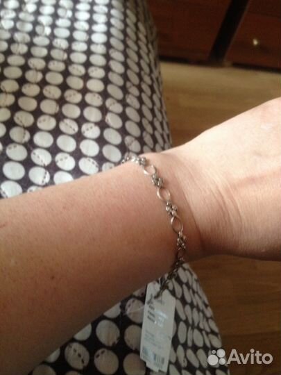 Серебро браслет новый