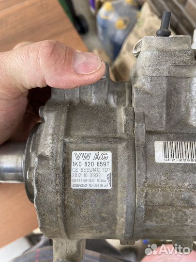 Компрессор кондиционера vag audi skoda volkswagen