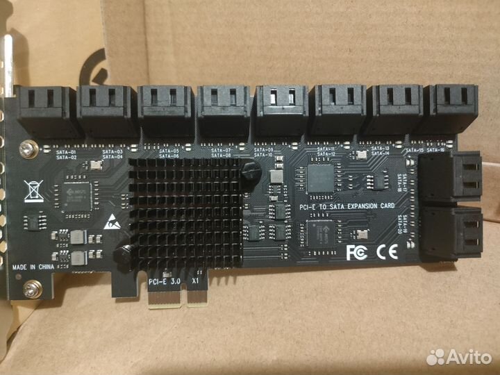Контроллер pci-e to SATA 20 SATA