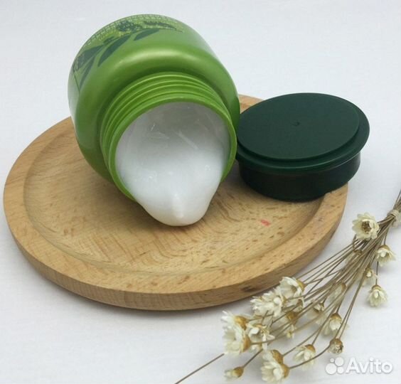 Крем для лица с зеленым чаем