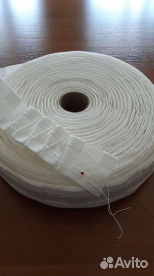 Шторная лента бантовка,буфы,вафелька,складки и др