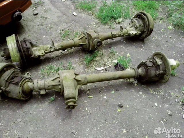 Военные мосты на УАЗ в сборе. Комплект купить в Шебекино | Авито