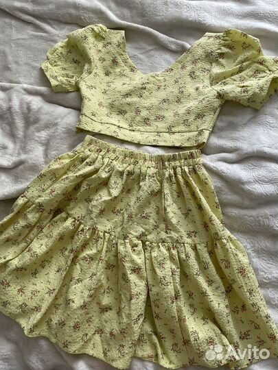 Летняя юбка с топом 42 44