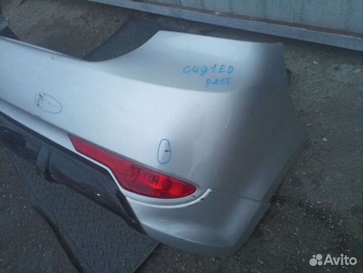 Бампер задний Kia Ceed 1 ED хэтчбек рестайлинг