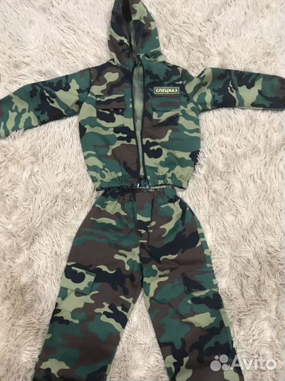 Костюм военный на мальчика 110 размер