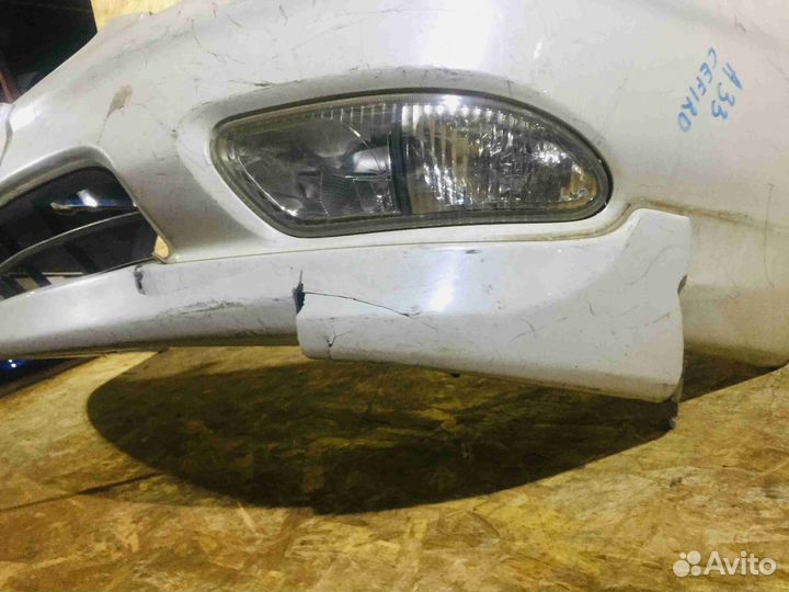 Бампер передний Дорест Nissan Cefiro A33 Белыйцара