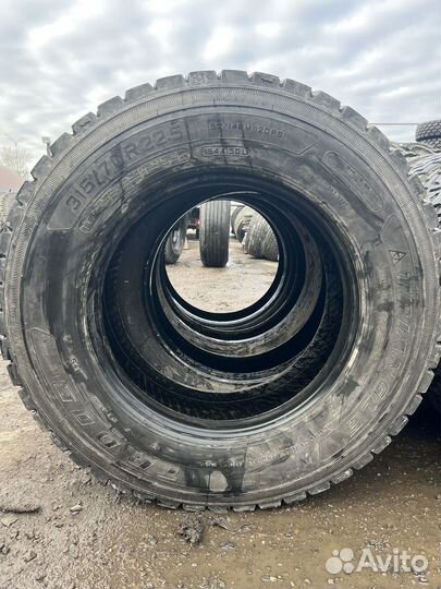 Шины бу ведущие Triangle 315/70 R22.5