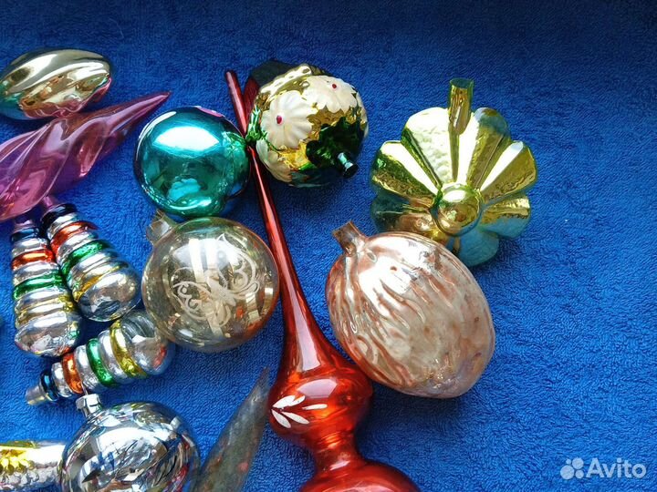 Елочные игрушки СССР в реставрацию
