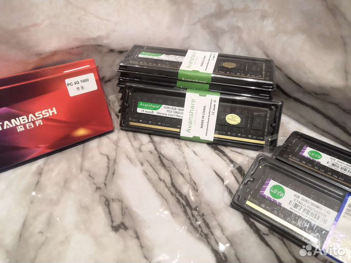 Оперативная память ddr3 4gb 8gb 1600MHz новая