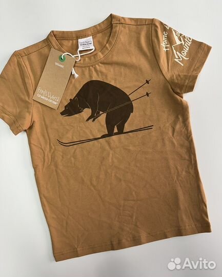 Футболка для мальчика Green Cotton 104 новая