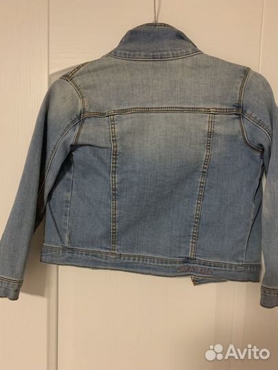 Джинсовая куртка zara