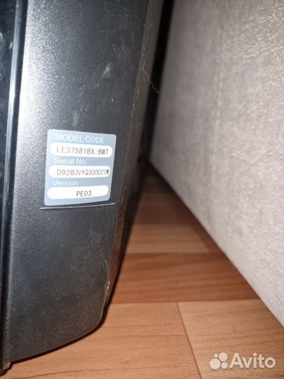 Телевизор бу Samsung le37s81bx/bwt