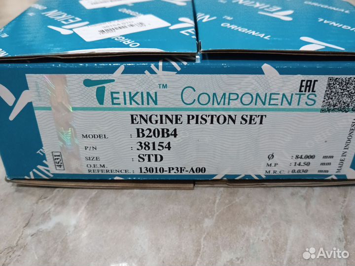 Поршневая группа Honda CR-V rd1