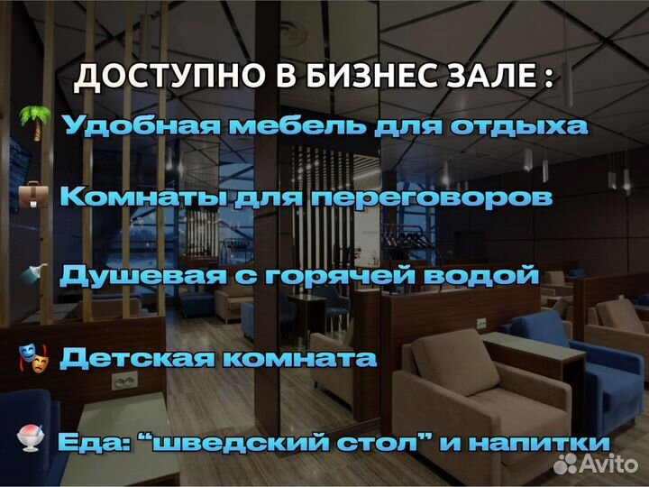 Проход в бизнес зал Толмачево(OVB) Новосибирск