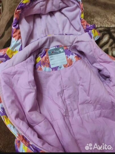 Демисезонный комбинезон на девочку 86 92