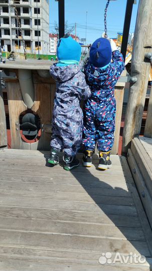 Комбинезон, для двойни, premont