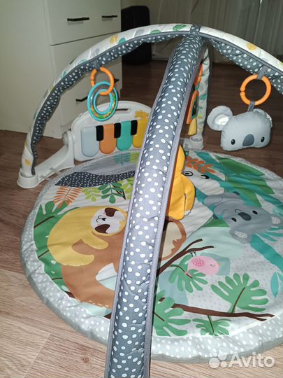 Развивающий коврик с пианино