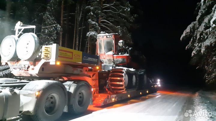 Перевозка негабаритных грузов. Аренда трала