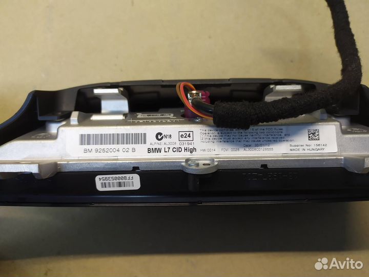 Монитор мультимедиа BMW 3 F30/F31/GT F34 F30 2012