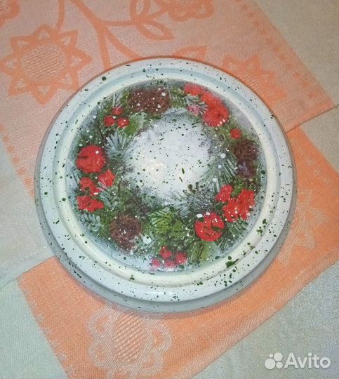 Свеча на подставке 