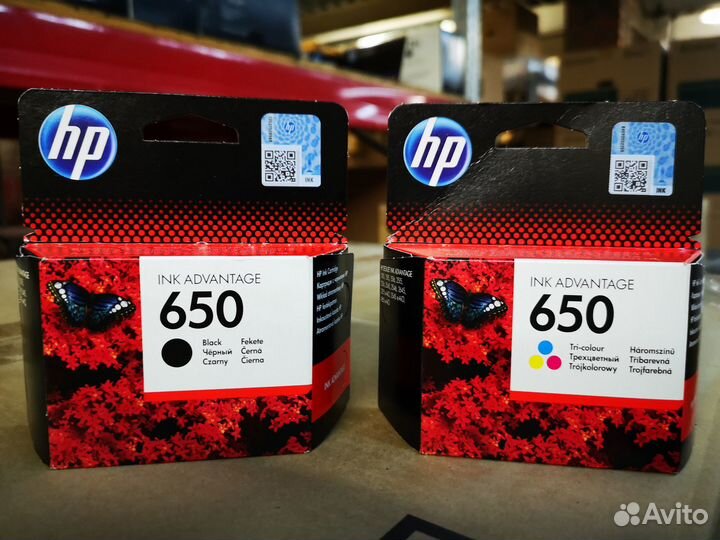 Картриджи HP 650 CZ102AE