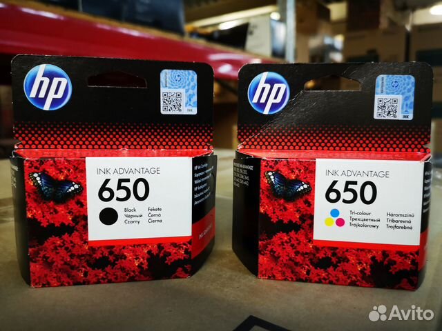 Картриджи HP 650 CZ102AE