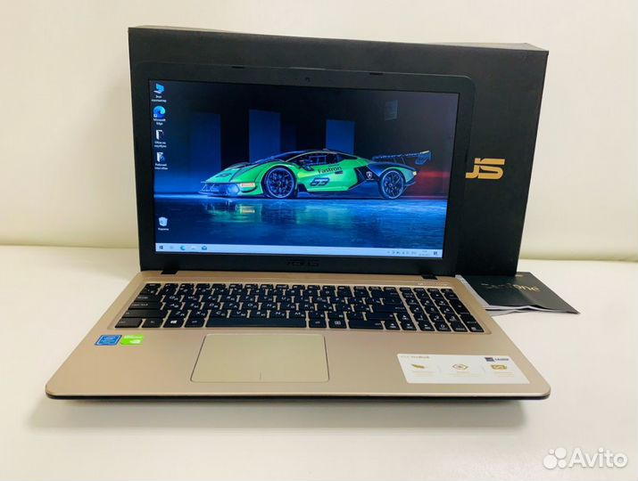 Ноутбук 4 ядерный в отличном/Гарантия