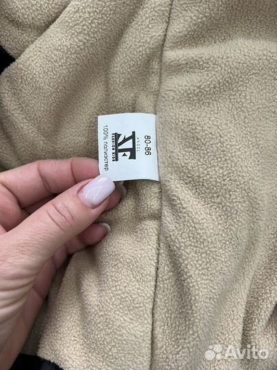 Комбинезон зимний для девочки 80-86