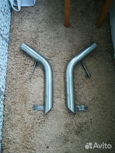 Защита порогов и заднего бампера