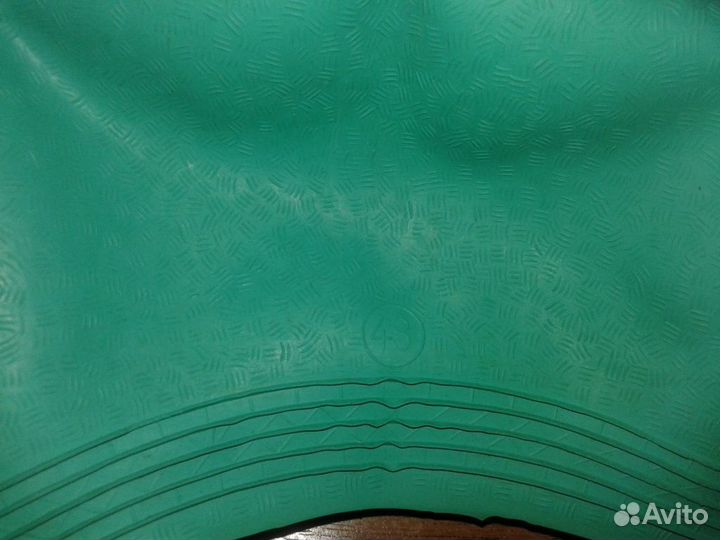 Шапочка для плавания резиновая детская объем 48см