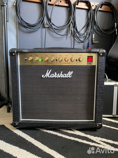 Marshall dsl 5 гитарный ламповый комбо усилитель