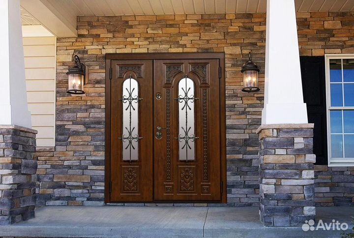 Входная дверь для частного дома с терморазрывом