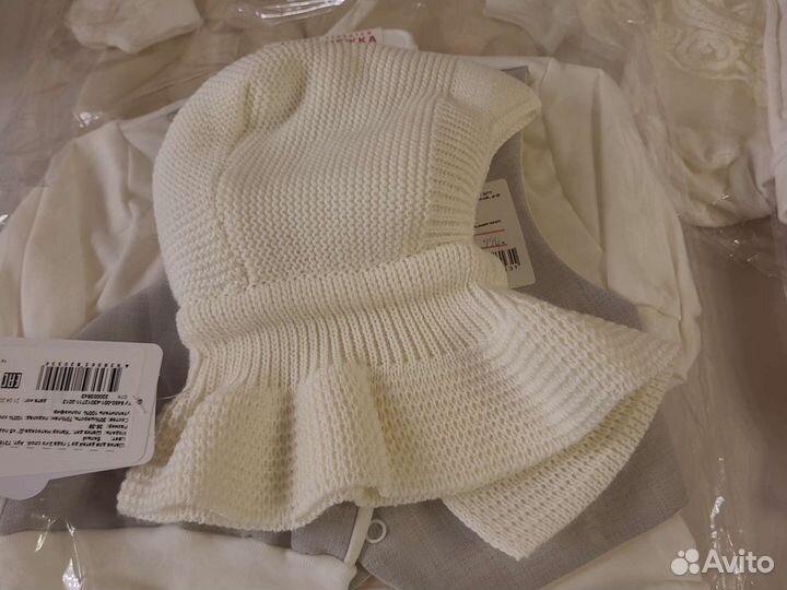 Шапка для новорожденного новая