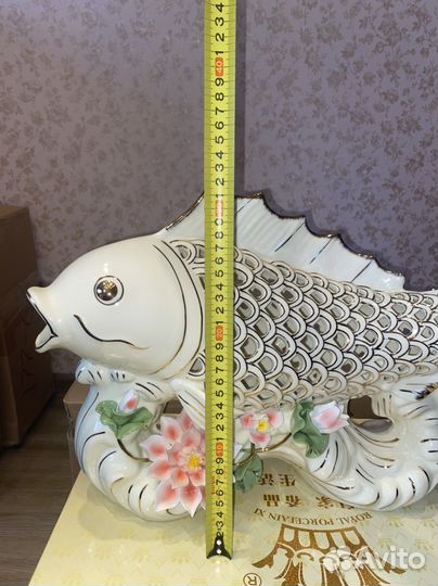 Рыбка фарфоровая,гигант