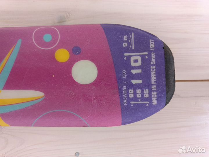 Горные лыжи 110 с креплением