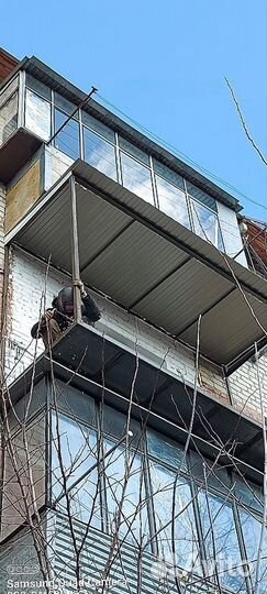 Остекление балконов и лоджий под ключ