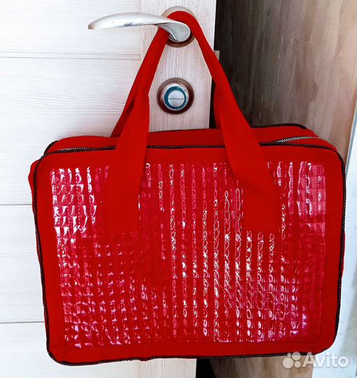 Cумка для ноутбука и папок текстильная, новая